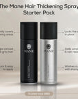 Spray ispessimento capelli Mane e correttore radice 200 ml x 3