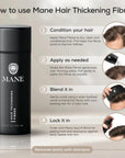 Hair Thickening Fibres Starter Pack (15g Fibres & 100ml Seal and Shine)