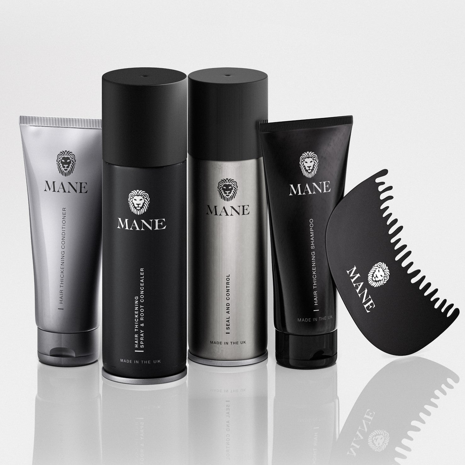 Mane Hair Thickener 200 ml Starter Pack – 12 shades