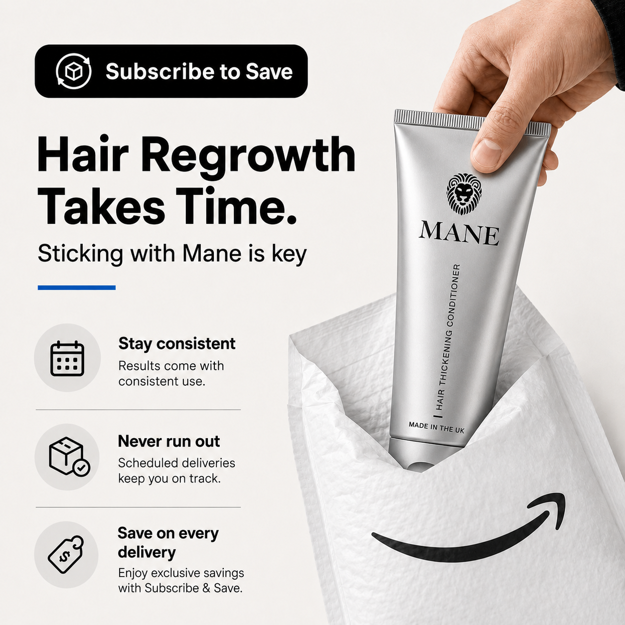 Acondicionador espesante para el cabello Mane