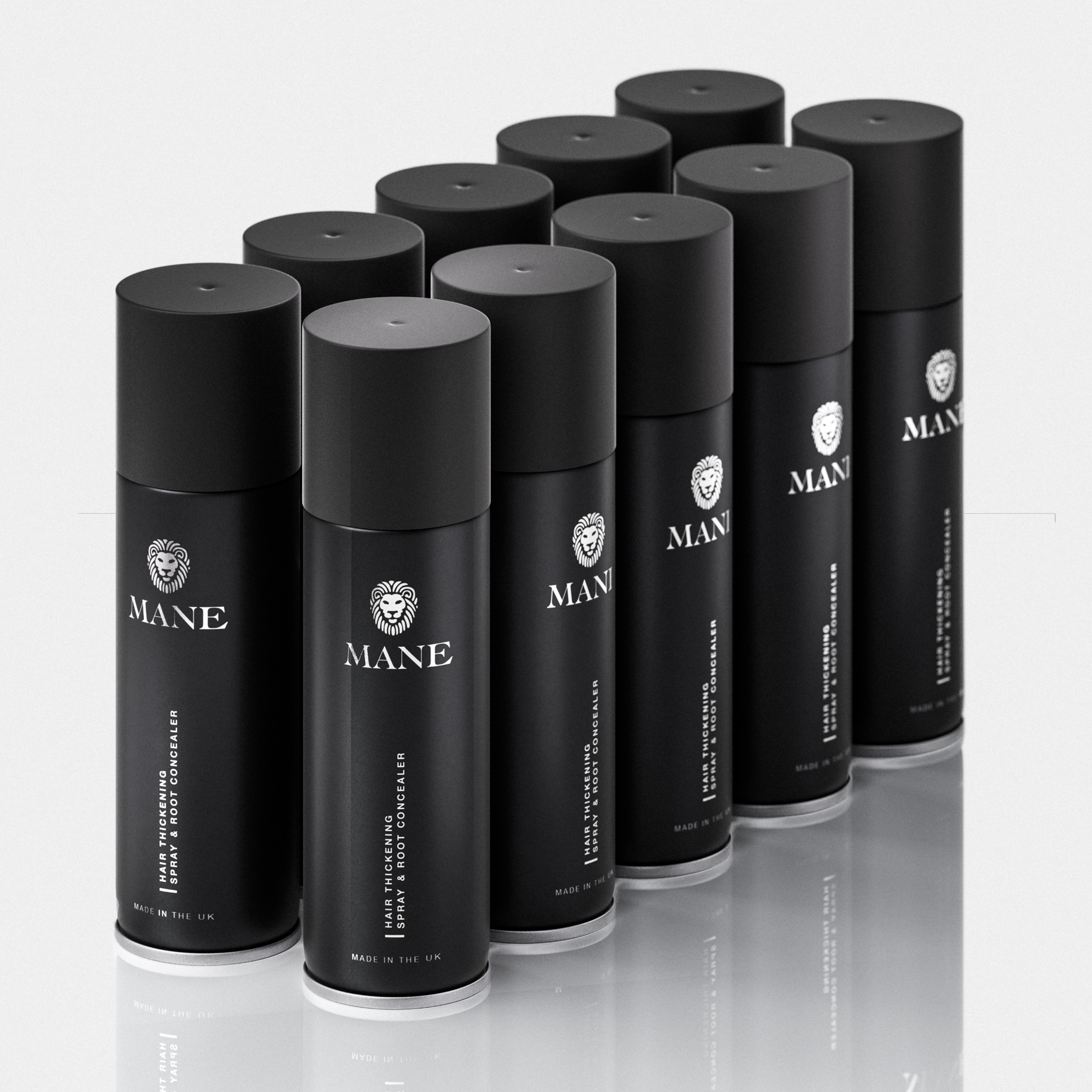 Mane Hair Thickening Spray & Root Concealer 200 ml x 12 – Mane Europe