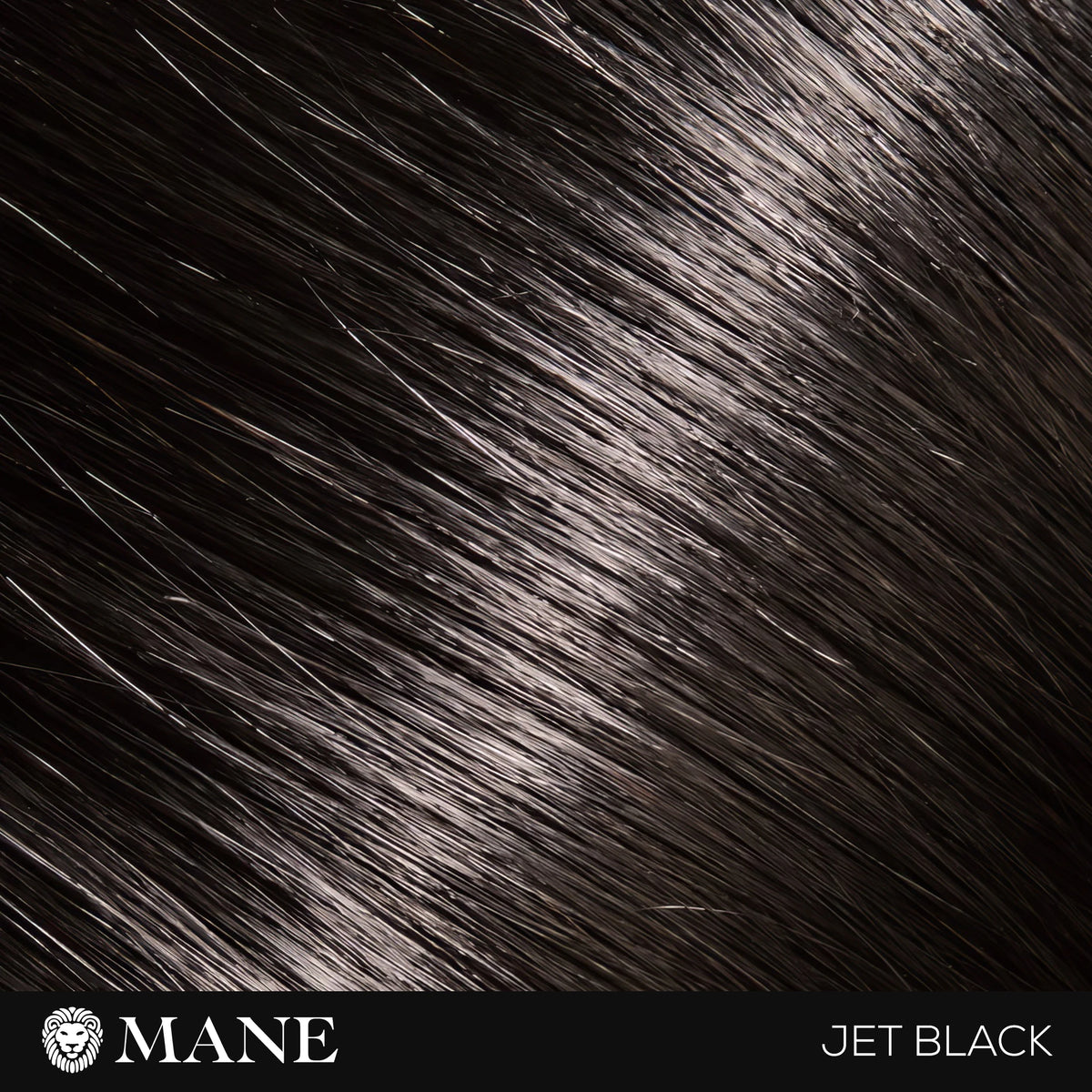 jet black fibres